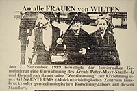 1989-11-02: „An alle Frauen von Wilten - gegen Genzentrum Innsbruck“